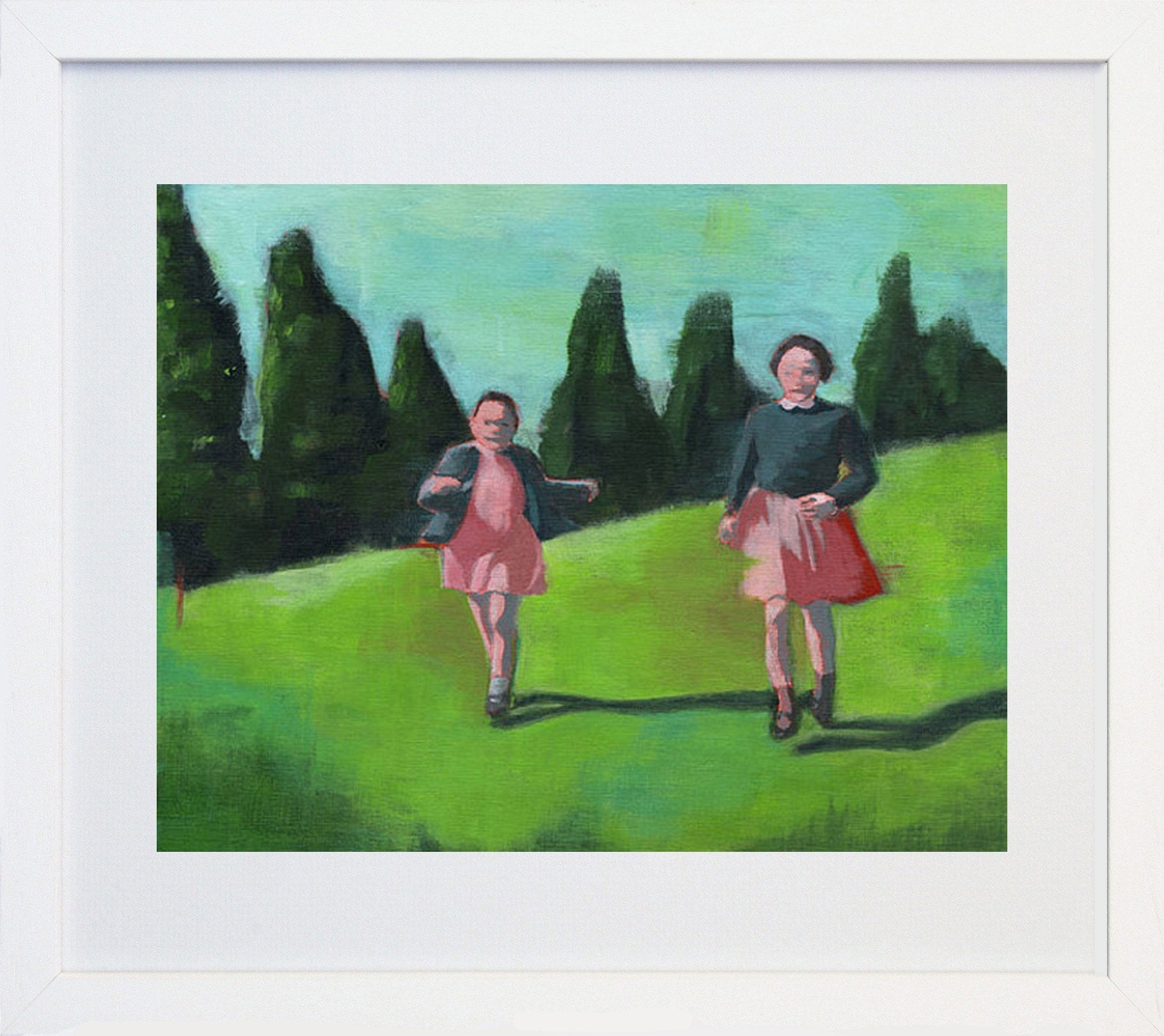 The Rush White Frame