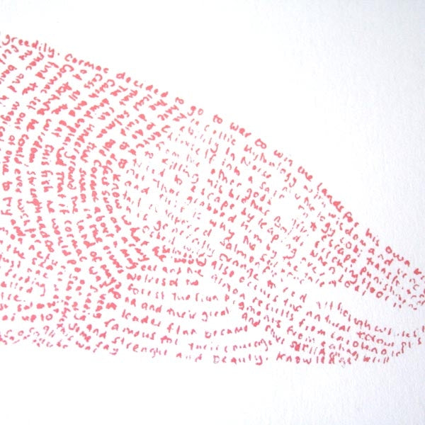 Screen Print - The Salmon of Knowledge