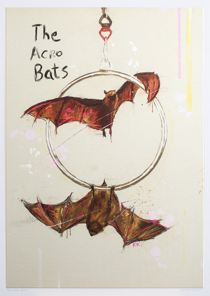 The Acrobats - Unframed