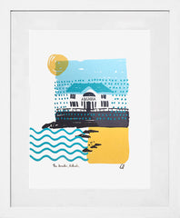 The Arcadia, Portrush White Frame (With Mount)