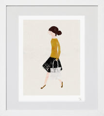 The Ballerina White Frame