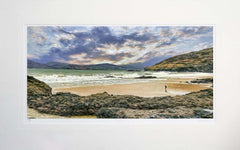 Co Donegal - The Beach Portsalon Unframed 71x45
