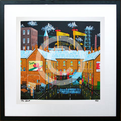 Print - The Beat-40 x 40 Framed