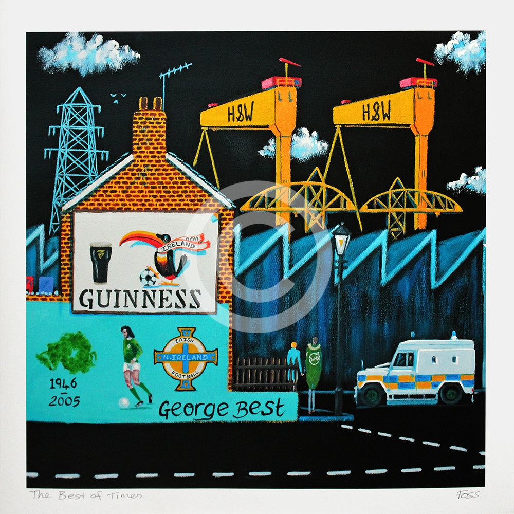 Print - The Best Of Times-40 x 40-Unframed