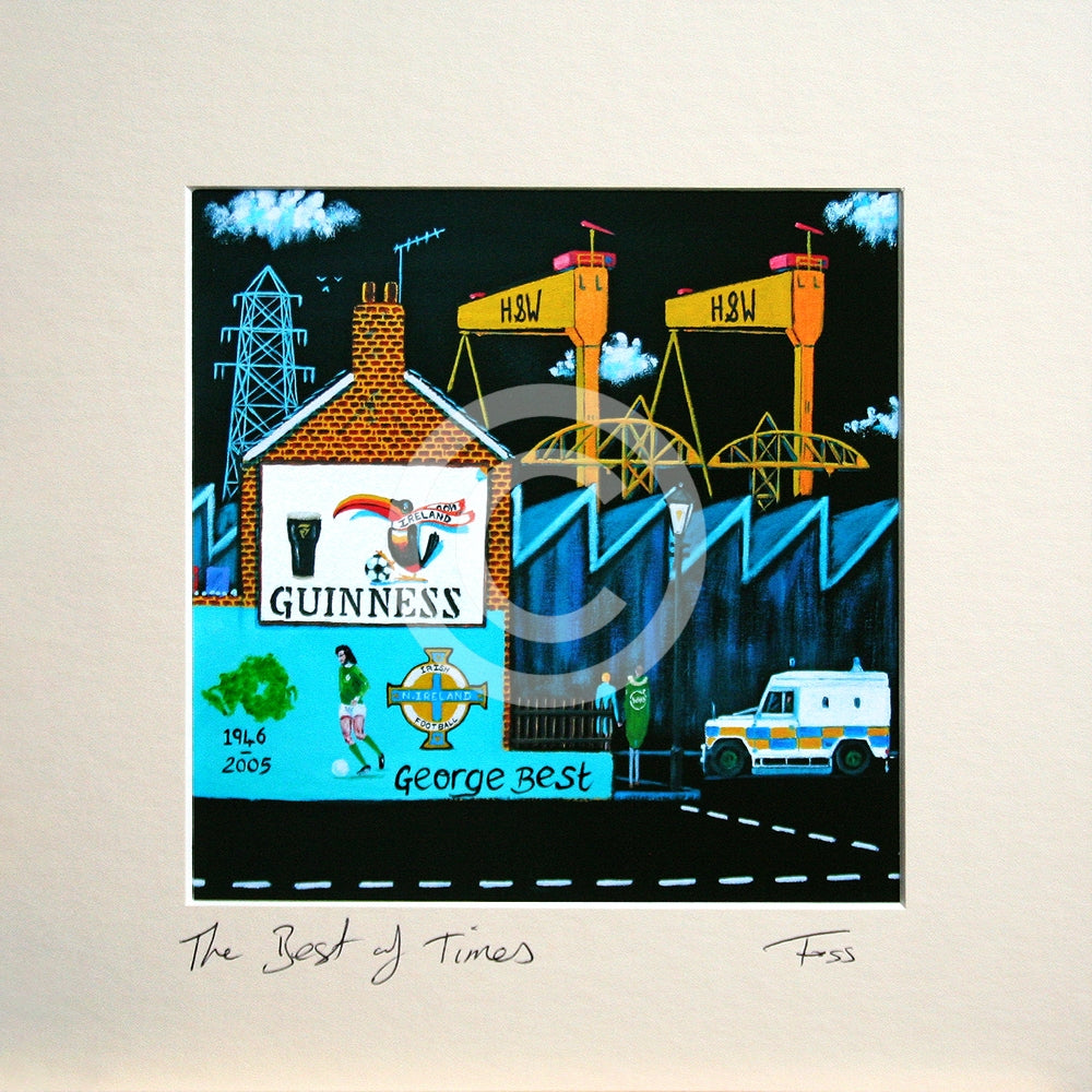 Print - The Best Of Times 15 x 15 Unframed