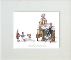 The BFG had Breakfast with the Queen Unframed