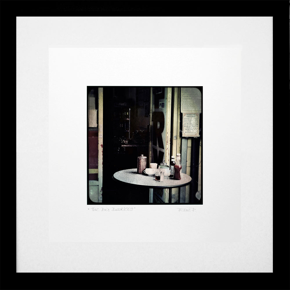 Belfast - The Big Breakfast Black Frame (With Mount)