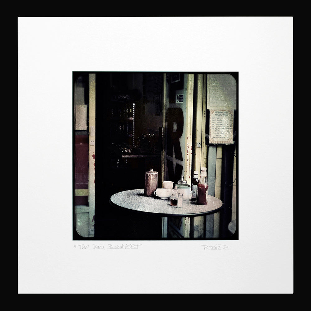 Belfast - The Big Breakfast Black Frame (No Mount)