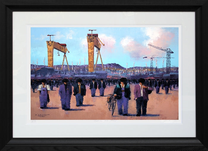 Print - The Big Smoke-89 x 55-Framed