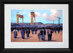 Print - The Big Smoke-89 x 55-Framed