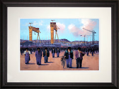 Print - The Big Smoke-55.5 x 35-Black Scoop Frame