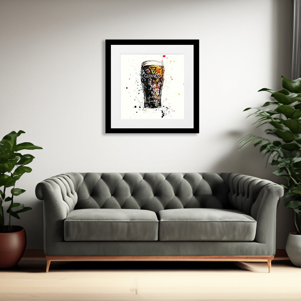 Print Open Edition Drinks - The Black Stuff