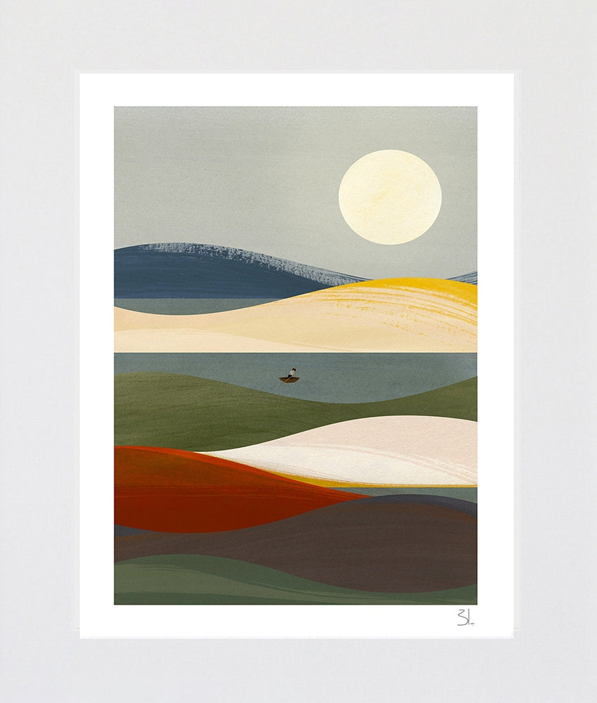 The Blue Hour Unframed