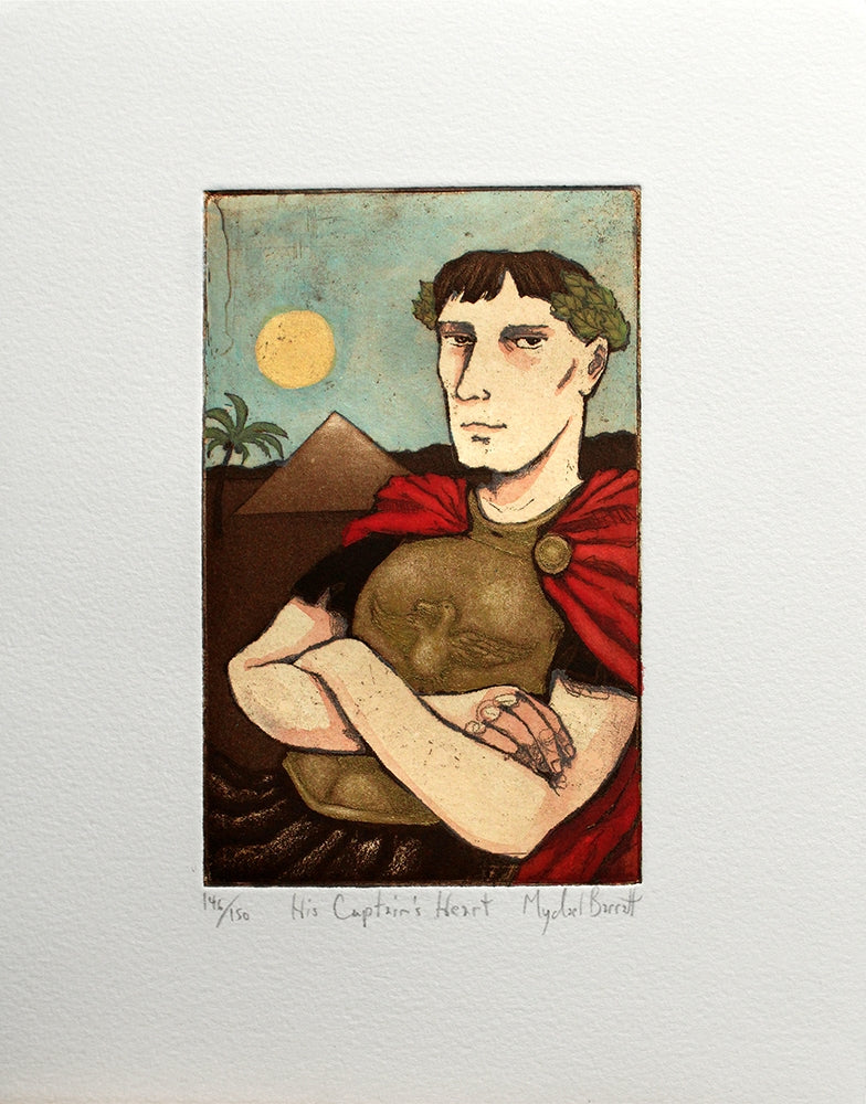 His Captain's Heart Unframed