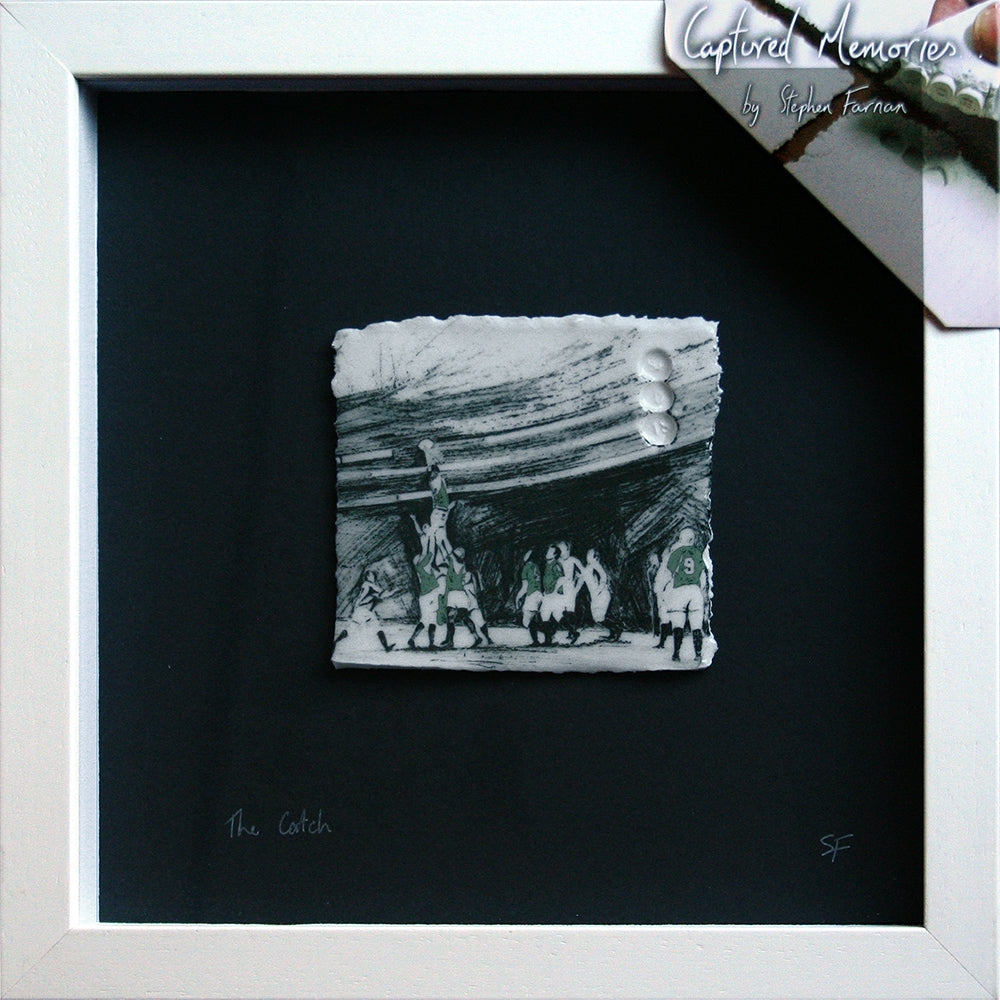 Memories - The Catch Ireland Rugby Framed