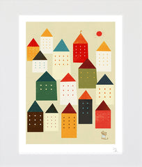 The City Maze Unframed