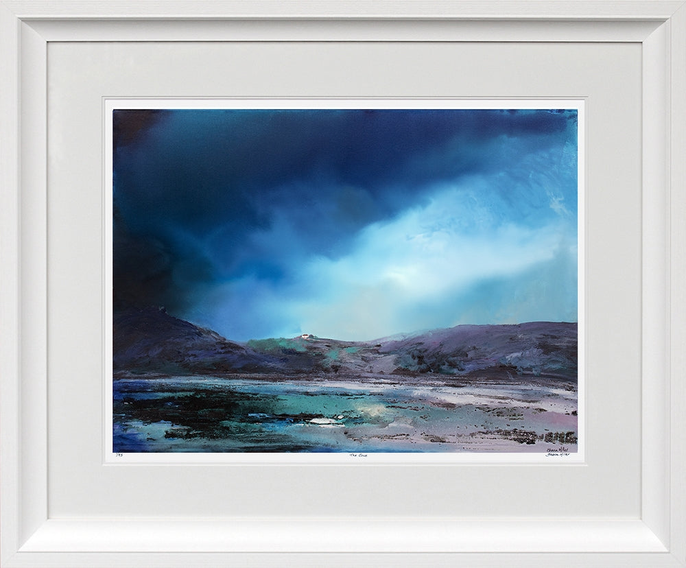 Print - The Cove Chunky White Frame