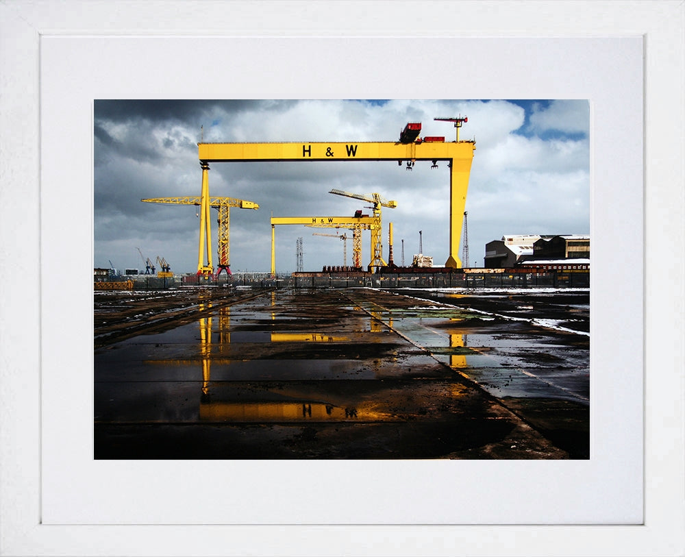 The Cranes White Box Frame