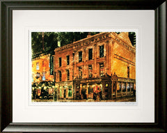 Belfast - The Crown Bar Frame Black Moulded 60x47.5