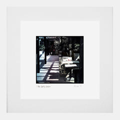 Belfast - The Dirty Onion White Frame (With Mount)