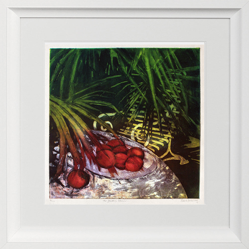 The Garden Chair Chunky White Frame