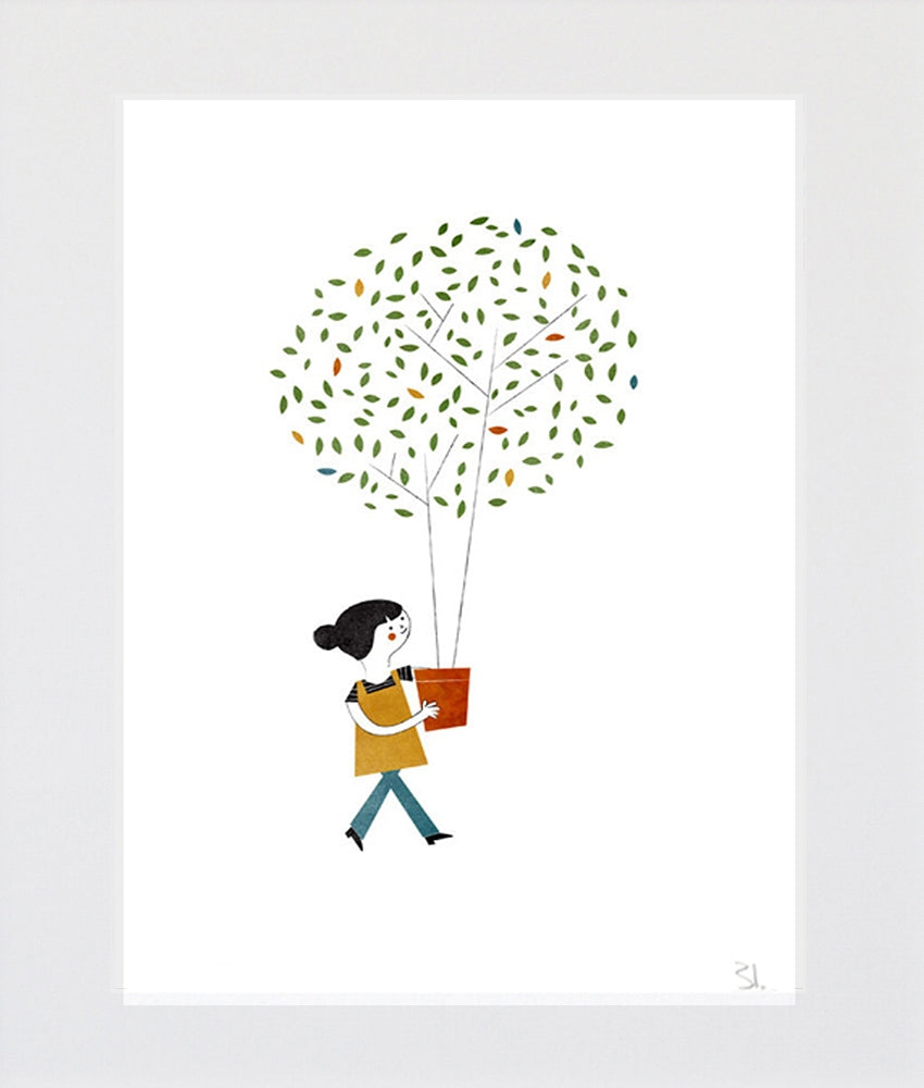 The Gardener Unframed