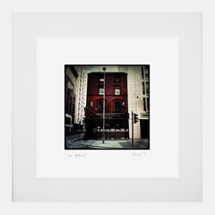 Belfast - The Garrick White Frame (With Mount)