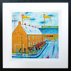 Print - The Glens of Antrim 40 x 40 Framed