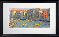 Other - The Gondola Race Venice Frame Black Moulded 71X45