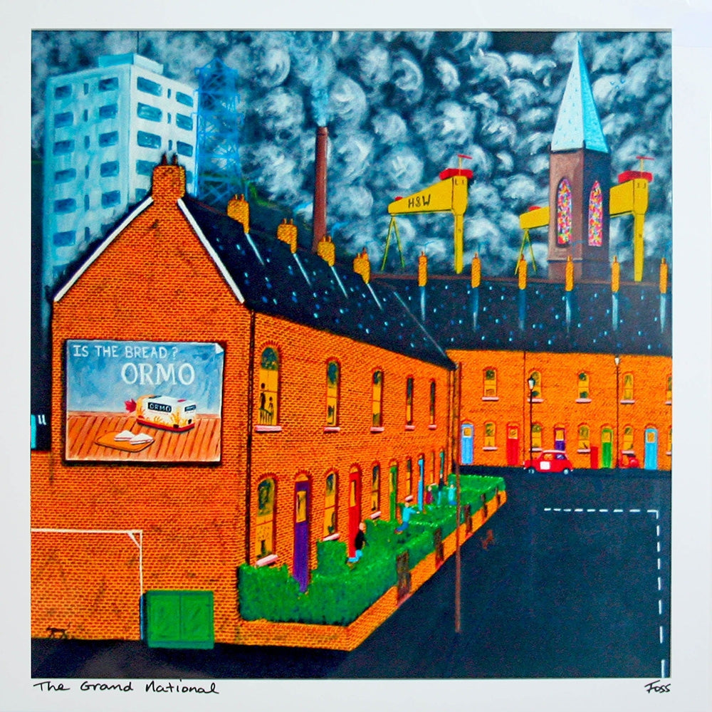 Grand National Unframed 40 x 40