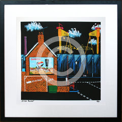 Print - Irish Rover-40 x 40-Black Box Frame