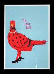 The Lady Bird - Flat Black Frame