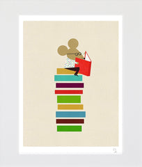 The Library Mouse Unframed