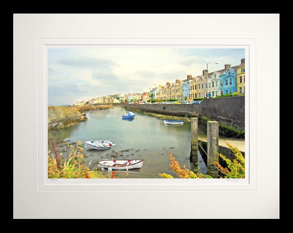 Co Down - The Long Hole Seacliff Bangor Flat Black Frame