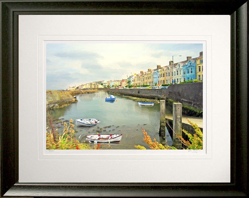 Co Down - The Long Hole Seacliff Bangor Frame Black Moulded 60x47.5