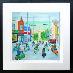 Print - The Modern World-40 x 40-Black Box Frame