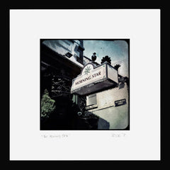 Belfast - The Morning Star Black Frame (No Mount)