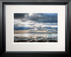 Co Down - The Mournes From Kircubbin Black Frame