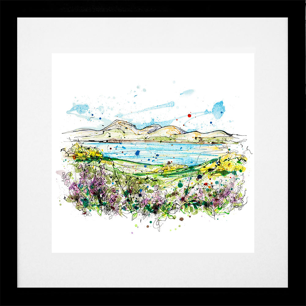 Print Open Edition Landscape - The Mournes From Murlough