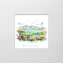 Print Open Edition Landscape - The Mournes From Murlough-12 x 12-Unframed