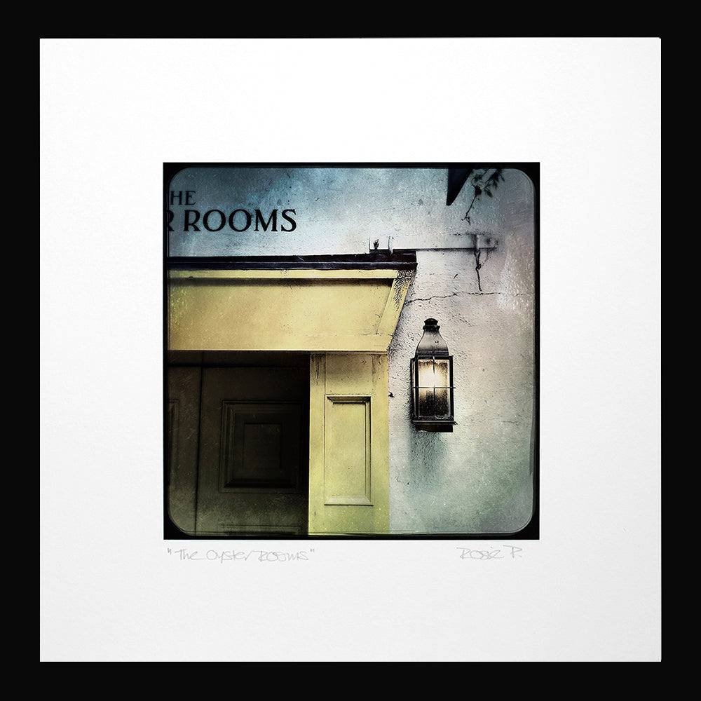 Belfast - The Oyster Rooms Black Frame (No Mount)