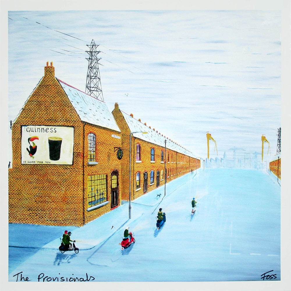 Print - The Provisionals 40 x 40 Unframed