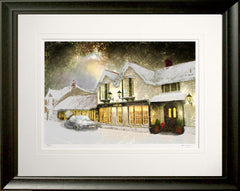 Co Down - The Red Umbrella Crawfordsburn Frame Black Moulded 60x47.5