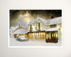 Co Down - The Red Umbrella, Crawfordsburn-76 x 59-Unframed