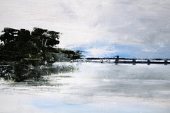 The River Bann Coming Out Of Lough Neagh