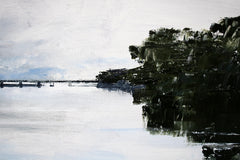 The River Bann Coming Out Of Lough Neagh