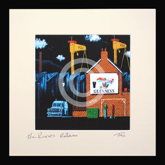 Print - The Rovers Return-15 x 15-Framed