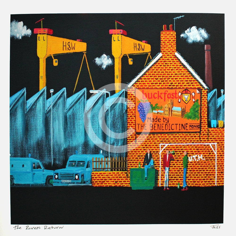 Print - The Rovers Return 2-40 x 40-Unframed