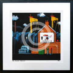 Print - The Rovers Return-40 x 40-Framed