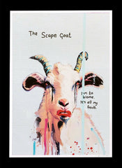 The Scape Goat - Black Frame